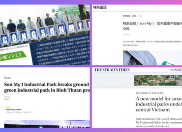 Liên tiếp xuất hiện trên Caixin, Nikkei Business, SCMP và The Straits Times: 5 bài học về chiến lược truyền thông quốc tế từ dự án KCN Sơn Mỹ I