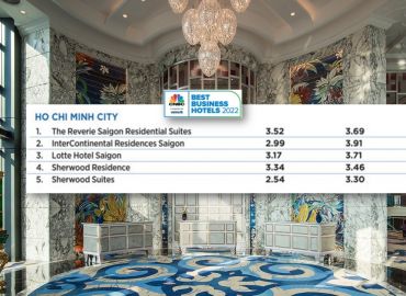 CNBC’s best APAC business hotels 2022: Top 5 khách sạn tại Thành phố Hồ Chí Minh