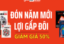 Đón năm mới, lợi gấp đôi! Giảm giá 50%