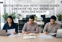 ĐÀO TẠO TIẾNG ANH TRONG DOANH NGHIỆP: LÀM SAO ĐỂ VIỆC HỌC KHÔNG CHỈ DỪNG Ở KẾ HOẠCH?