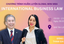 Global Mini MBA - International Business Law: Giải pháp để trở thành người chơi giỏi trên ván cờ kinh doanh quốc tế