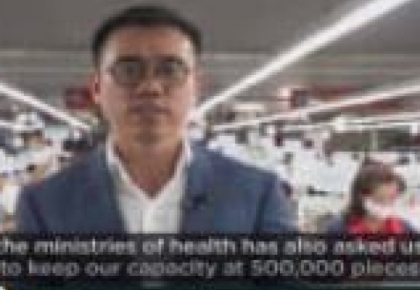 CNBC: Vietnam garment factory switches focus to masks