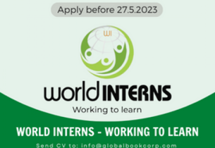 Tuyển dụng chương trình World Interns - Working to learn 2023