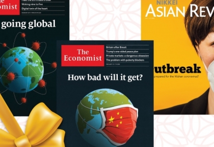[HỘI CHỢ ONLINE] Giảm ngay 50% khi mua sắm online The Economist, Nikkei Asian Review