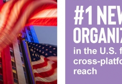 NBCU News Group được xếp hạng là tổ chức tin tức số 1 tại Mỹ về độ lan tỏa trên các nền tảng