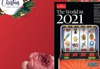 The Economist: THE WORLD IN 2021 - Gift set "Sức Mạnh Tri Thức"