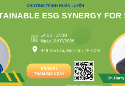 Global Mini MBA: Chiến Lược Hợp Lực ESG Để Phát Triển Bền Vững Cho SME