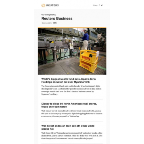 Quảng cáo Email (E-Newsletter)