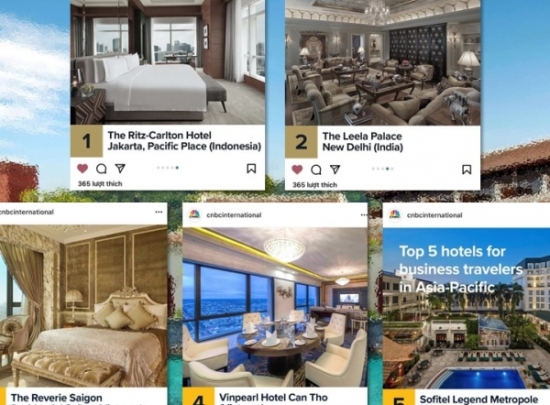 CNBC: Three of the top five hotels in Asia Pacific are in Vietnam