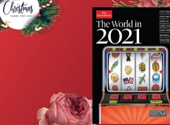 The Economist: THE WORLD IN 2021 - Gift set "Sức Mạnh Tri Thức"