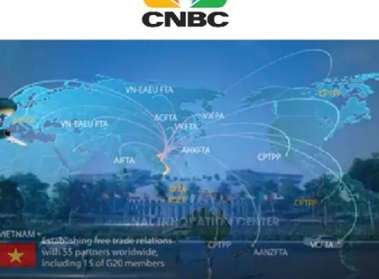 Cục Đầu Tư Nước Ngoài, Bộ Kế Hoạch Và Đầu Tư Việt Nam Phát Sóng Video Quảng Bá Thu Hút Đầu Tư Quốc Tế Trên Đài CNBC