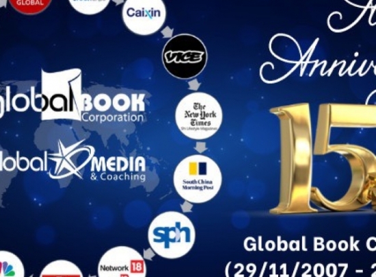 Global Book Corporation kỷ niệm năm thứ 15 thành lập: 5 dấu ấn đáng ghi nhận