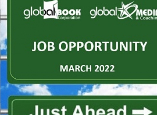 [EN] Job Opportunity at Global Book!