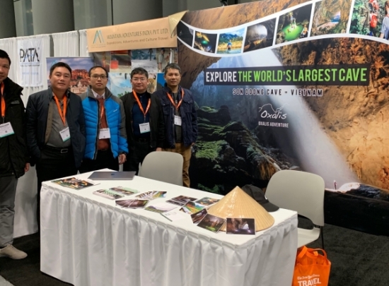 QUẢNG BÁ HÌNH ẢNH QUẢNG BÌNH TẠI HỘI CHỢ DU LỊCH HOA KỲ