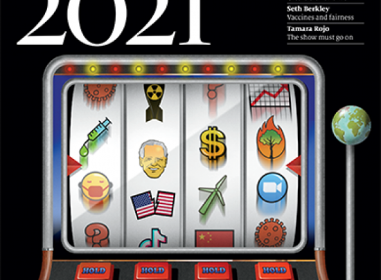 2021 will be a year of luck, risk taking and chance according to The Economist's The World in 2021