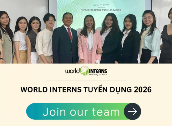 Tuyển dụng World Interns 2026