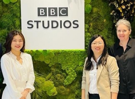 BBC Studios làm việc với Trung tâm Xúc Tiến Du Lịch Thành Phố Hồ Chí Minh trong khuôn khổ ITB Asia 2023