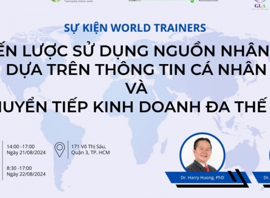 Chiến Lược Nhân Sự Đột Phá và Chuyển Tiếp Kinh Doanh Đa Thế Hệ: Đừng Bỏ Lỡ Cơ Hội Tham Gia Sự Kiện Đặc Biệt