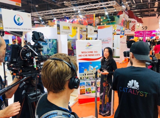 CNBC INTERVIEW HO CHI MINH TOURISM AT WORLD TRAVEL MARKET 04/11/2019