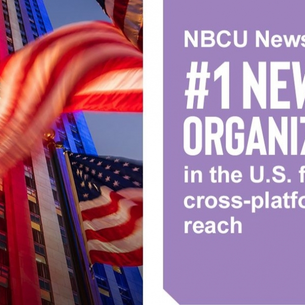 NBCU News Group được xếp hạng là tổ chức tin tức số 1 tại Mỹ về độ lan ...