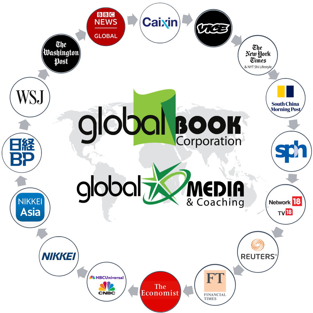 Global Book Corporation đại diện cho các tập đoàn truyền thông quốc tế tại Việt Nam