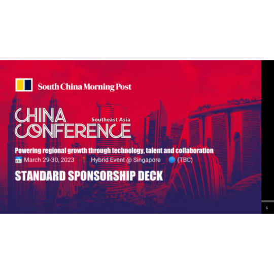 Sự Kiện China Conference 2023 Trên SCMP